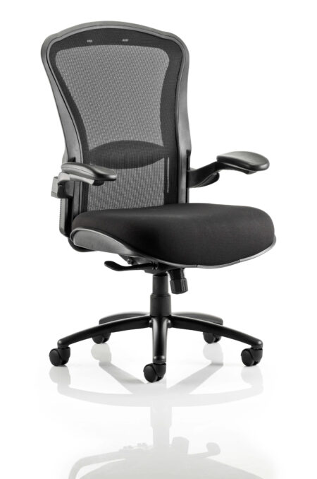 Track High Mesh Back Heavy Duty Task Operator Office Chair with Arms