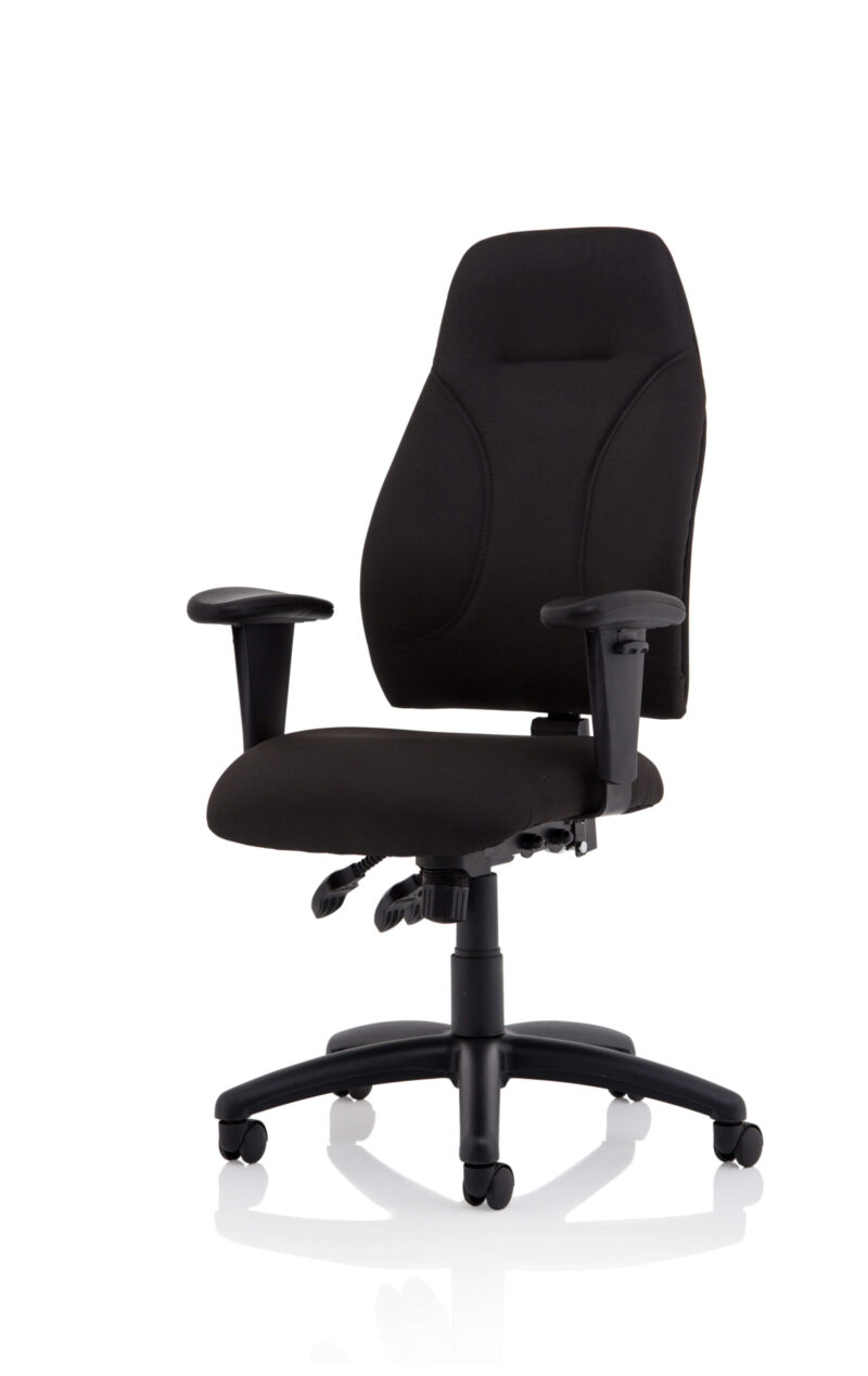 Roam High Back Task Operator Chair with Arms - Image 3