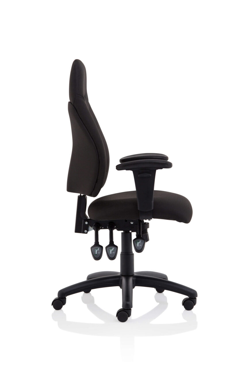 Roam High Back Task Operator Chair with Arms - Image 8