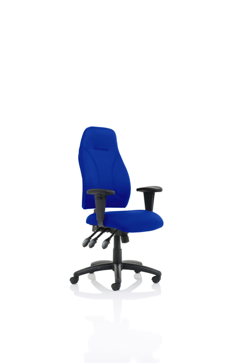 Roam High Back Task Operator Chair with Arms - Image 9