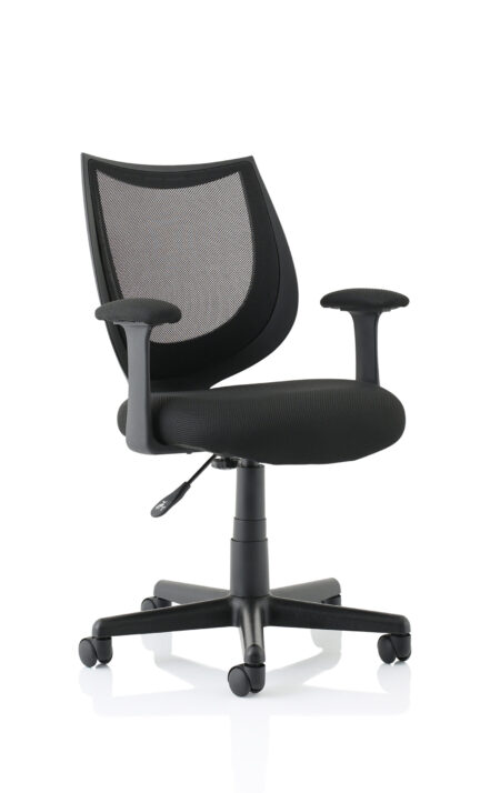 Drive Medium Back Black Mesh Task Operator Office Chair With Arms