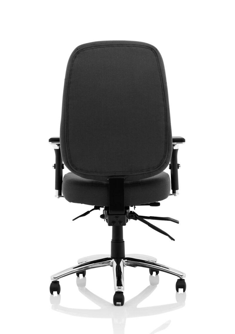 Vibe Deluxe High Back Task Operator Office Chair with Arms - Image 6