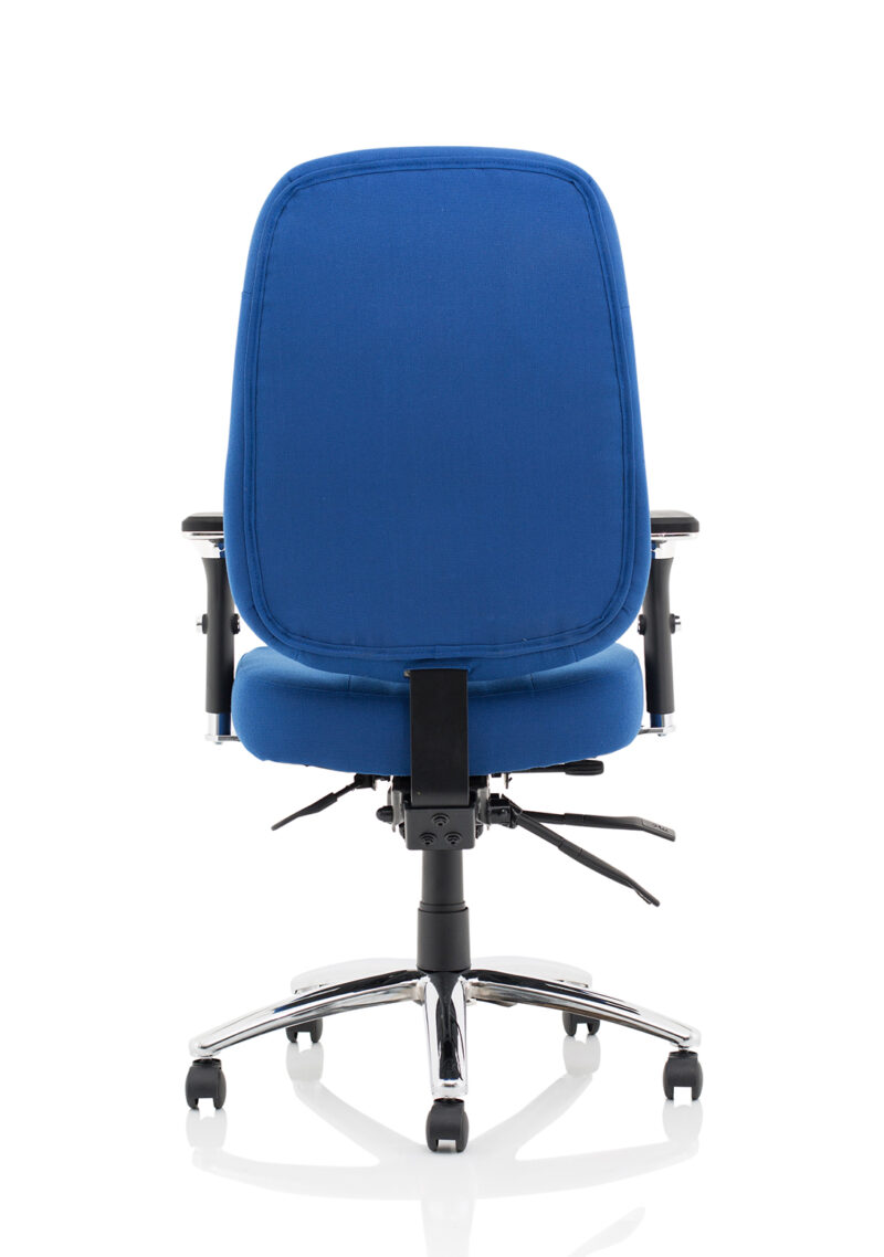 Vibe Deluxe High Back Task Operator Office Chair with Arms - Image 22