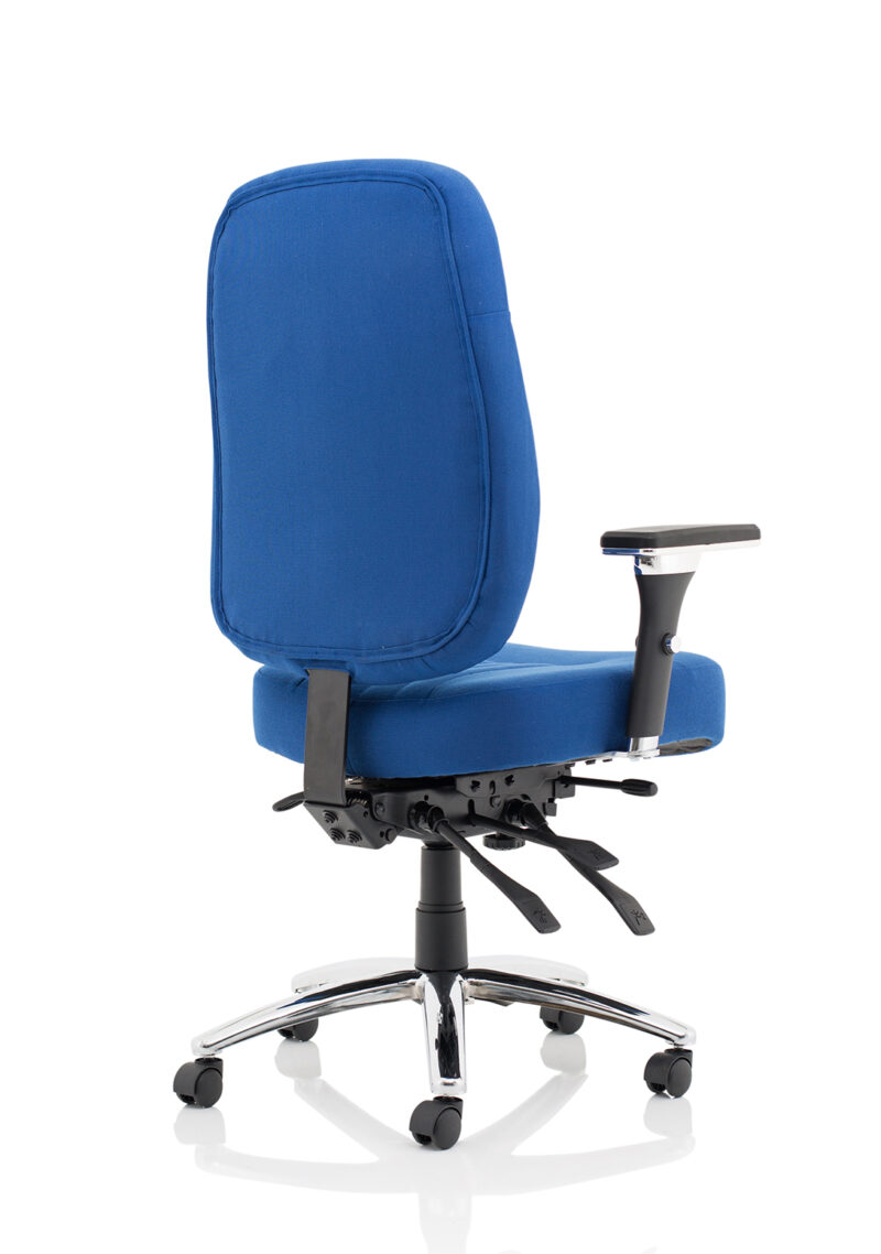 Vibe Deluxe High Back Task Operator Office Chair with Arms - Image 23