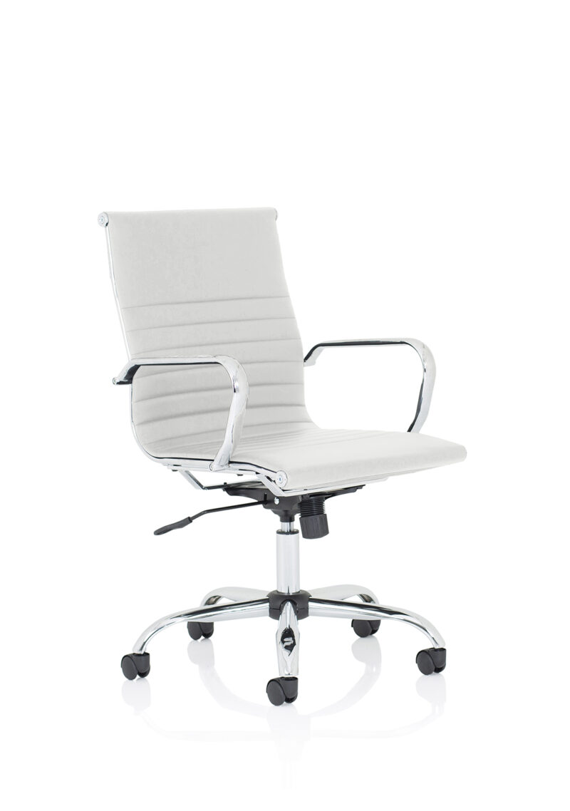 Batch Black Leather Executive Office Chair with Arms - Image 5
