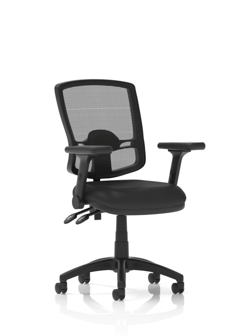 Slide Plus II Deluxe Mesh Back Task Operator Office Chair - Image 28