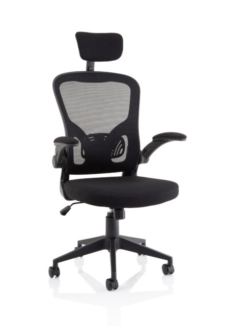 Pulse Executive Mesh Chair With Folding Arms