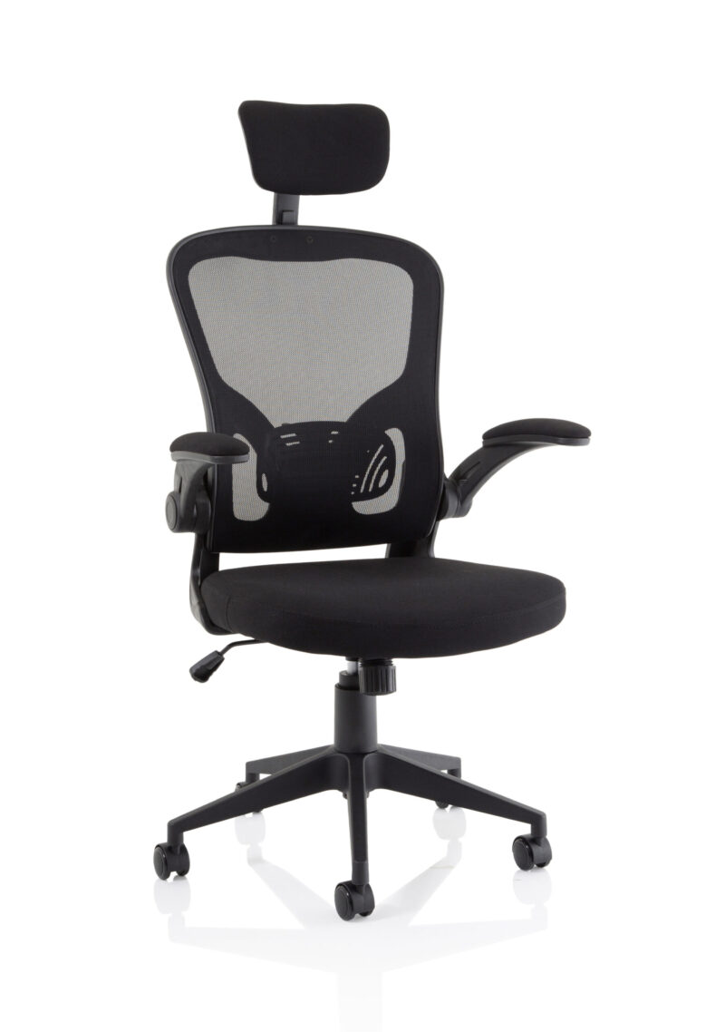 Pulse Executive Mesh Chair With Folding Arms