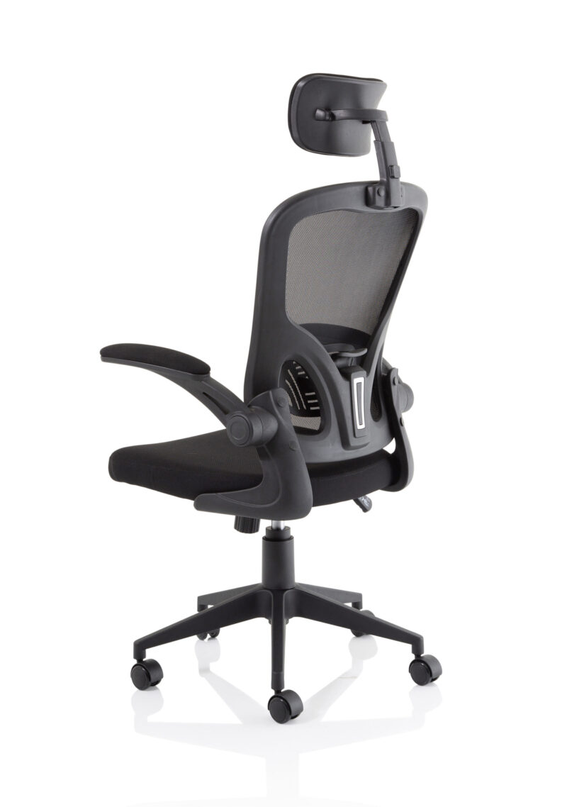 Pulse Executive Mesh Chair With Folding Arms - Image 5