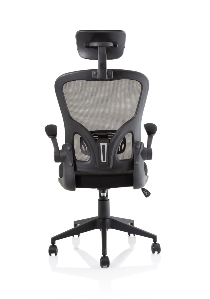 Pulse Executive Mesh Chair With Folding Arms - Image 6