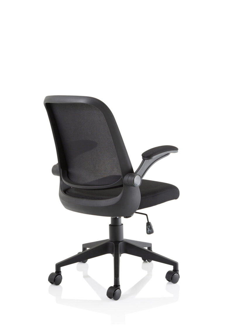 Fleet Task Operator Mesh Chair With Folding Arms - Image 7