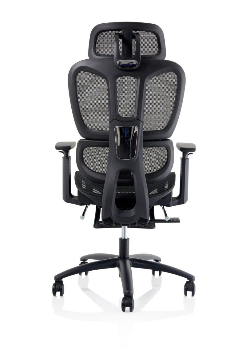 Watt Executive Mesh Chair With Height Adjustable Arms and Footrest - Image 6