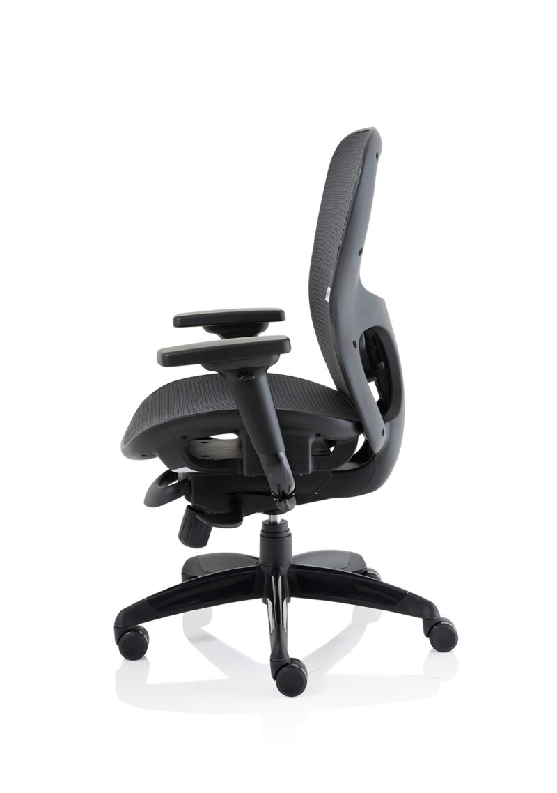 Boltin Shadow High Mesh Back Ergonomic Posture Chair with Arms - Image 4