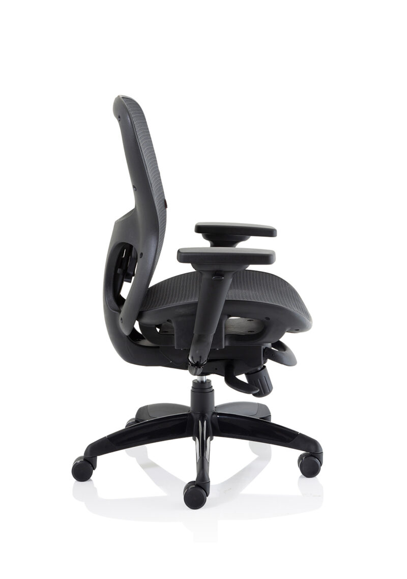 Boltin Shadow High Mesh Back Ergonomic Posture Chair with Arms - Image 8