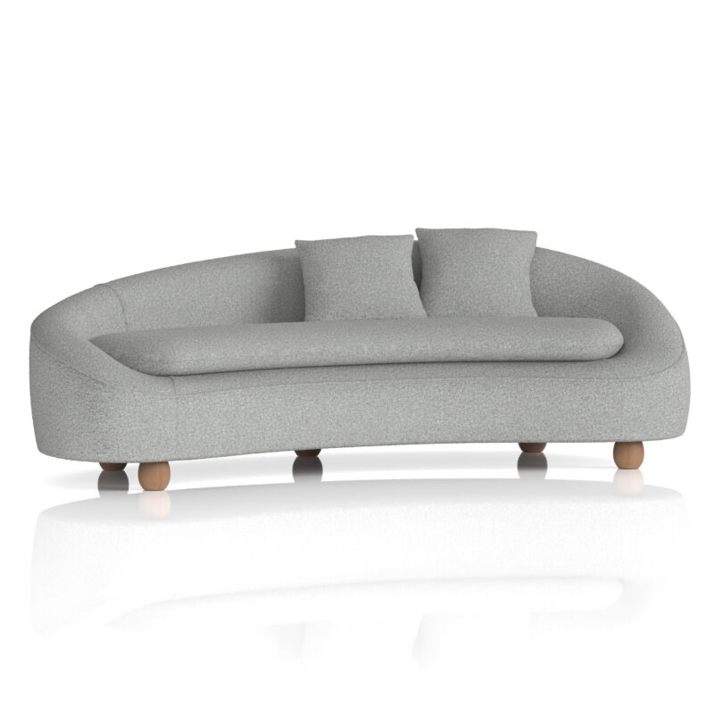 Marker 3 Seater Curved Sofa