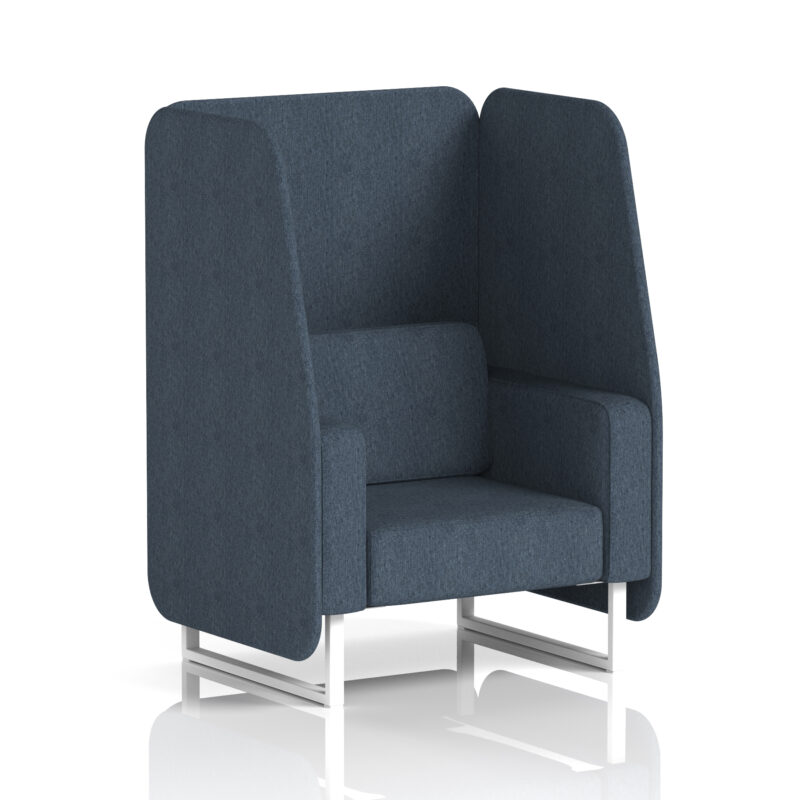 Stride Open Booth With White Legs in Single Tone - Image 7