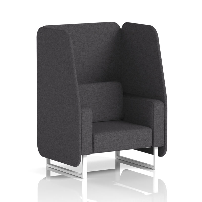 Stride Open Booth With White Legs in Single Tone - Image 19