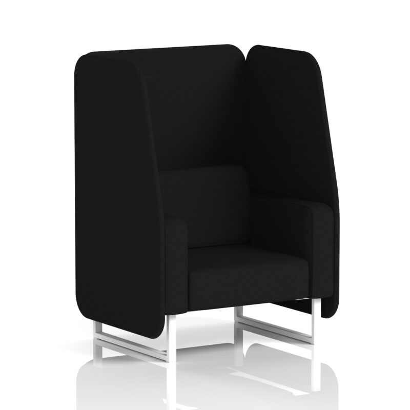 Stride Open Booth With White Legs in Single Tone - Image 25