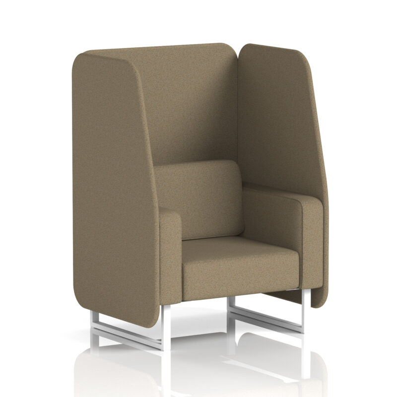 Stride Open Booth With White Legs in Single Tone - Image 37