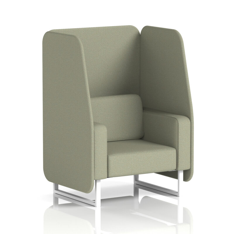 Stride Open Booth With White Legs in Single Tone - Image 43