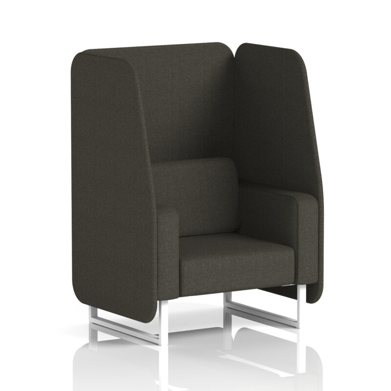 Stride Open Booth With White Legs in Single Tone - Image 46