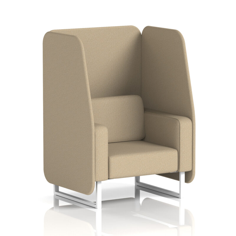 Stride Open Booth With White Legs in Single Tone - Image 49