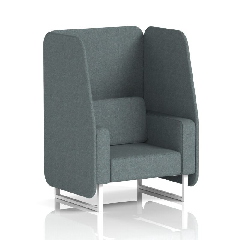 Stride Open Booth With White Legs in Single Tone - Image 52