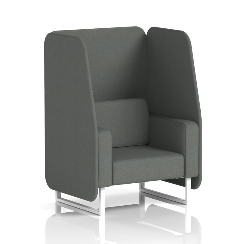 Stride Open Booth With White Legs in Single Tone - Image 76