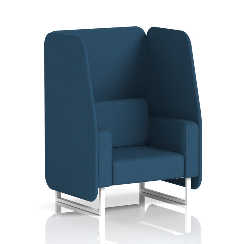 Stride Open Booth With White Legs in Single Tone - Image 85