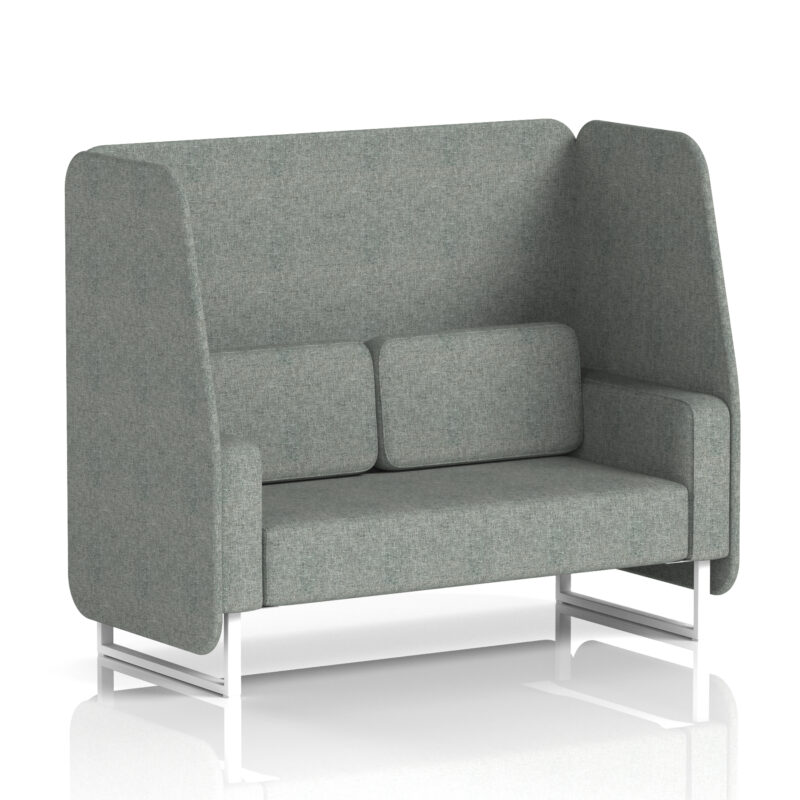 Stride Open Booth With White Legs in Single Tone - Image 14