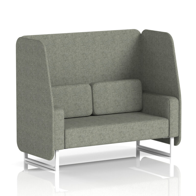 Stride Open Booth With White Legs in Single Tone - Image 17