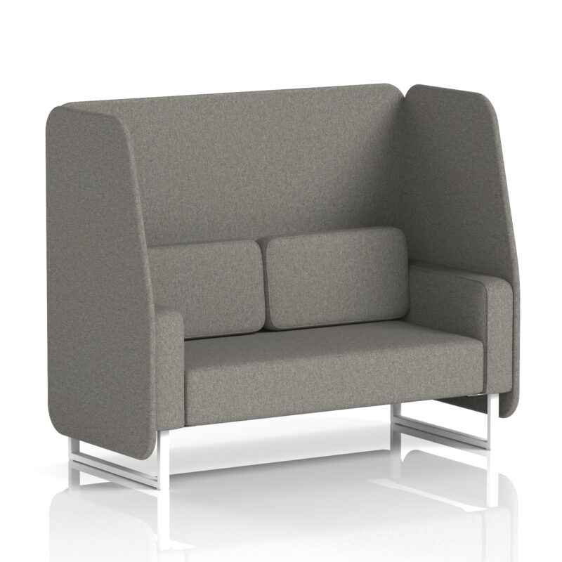 Stride Open Booth With White Legs in Single Tone - Image 29