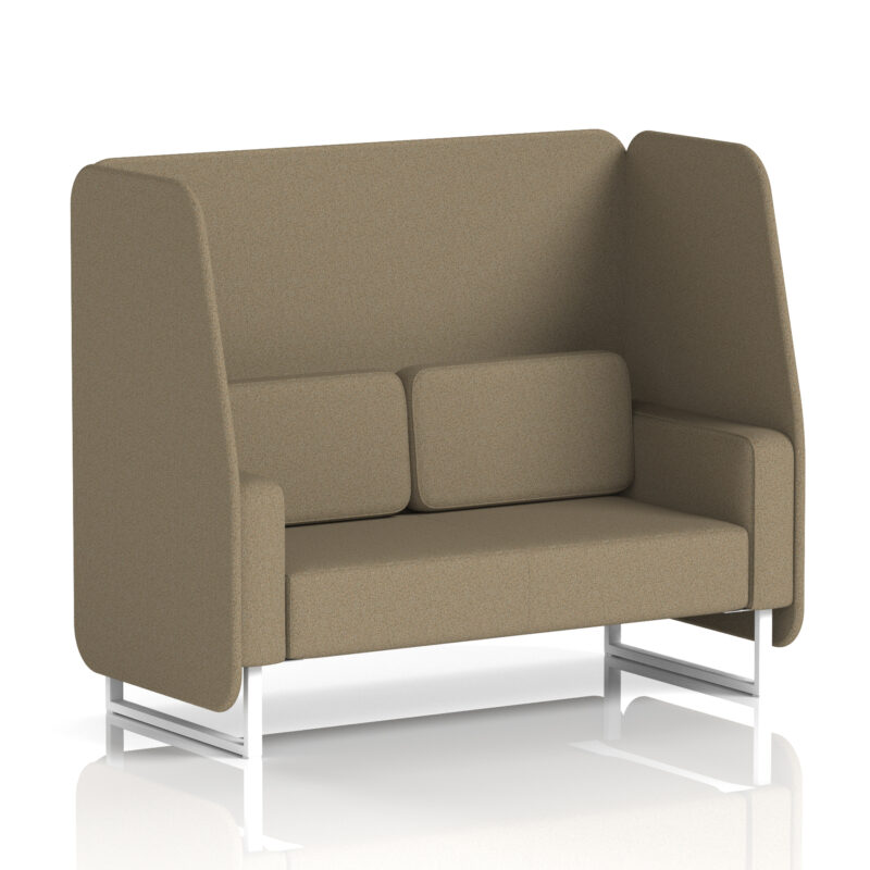 Stride Open Booth With White Legs in Single Tone - Image 38