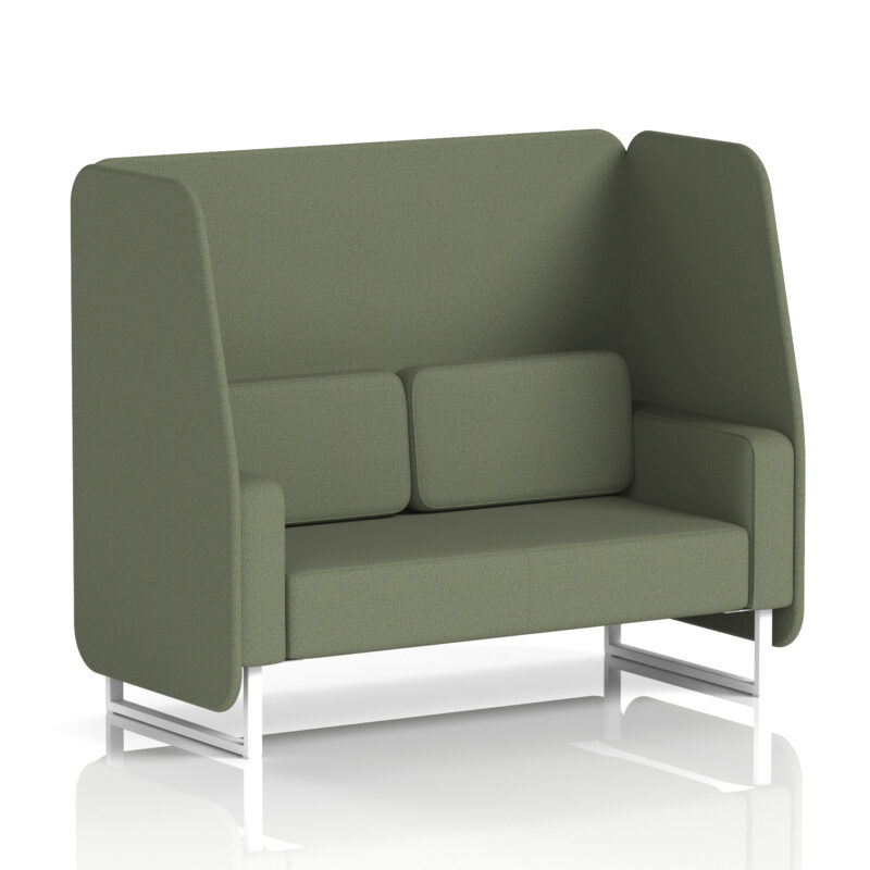 Stride Open Booth With White Legs in Single Tone - Image 41