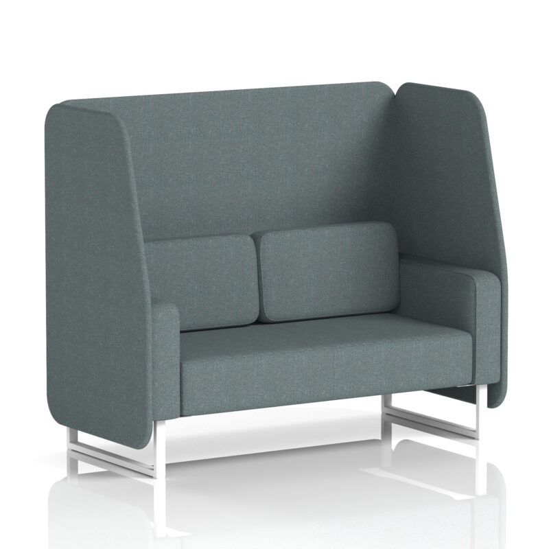Stride Open Booth With White Legs in Single Tone - Image 53