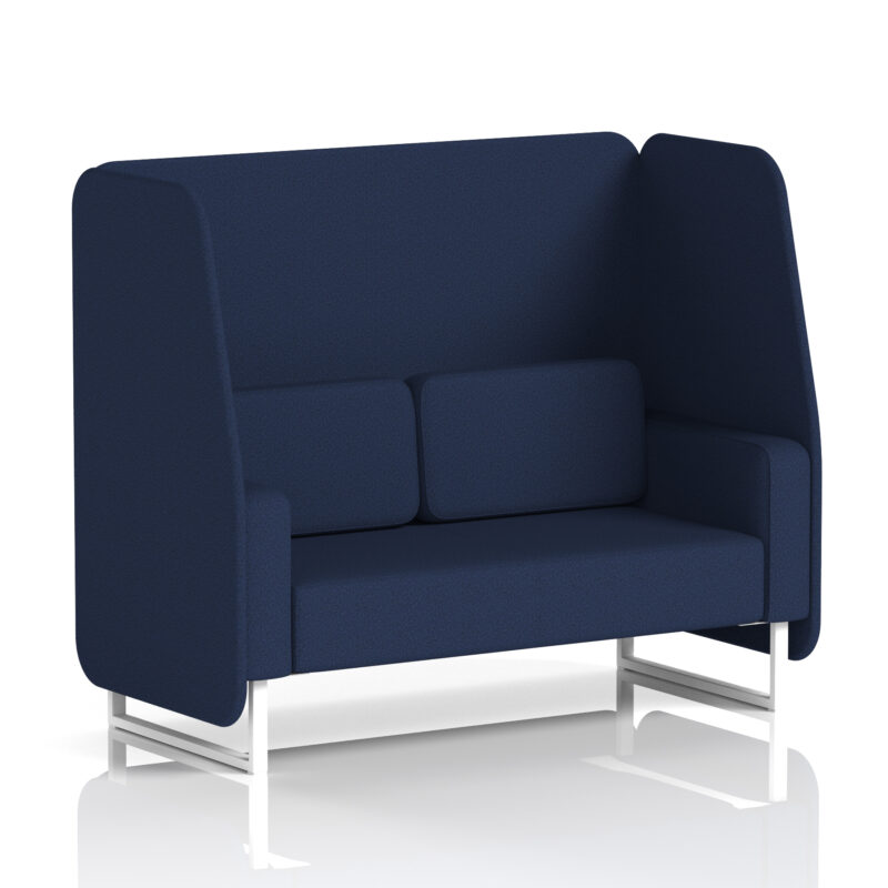 Stride Open Booth With White Legs in Single Tone - Image 59