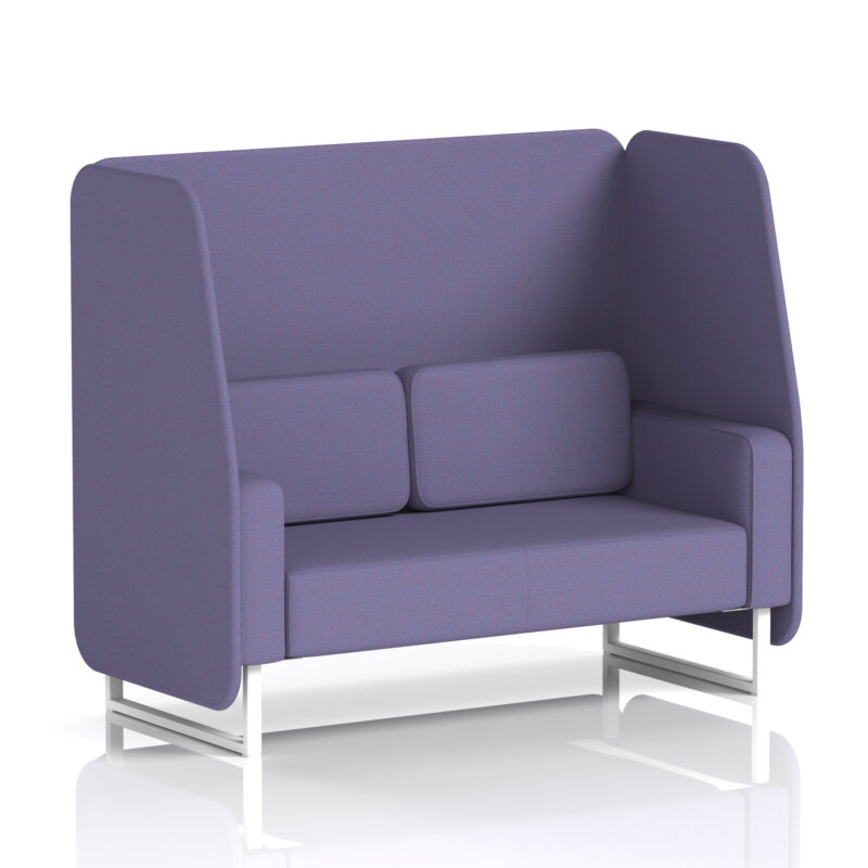 Stride Open Booth With White Legs in Single Tone - Image 65