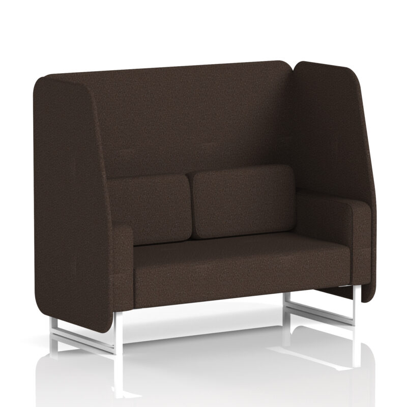 Stride Open Booth With White Legs in Single Tone - Image 71