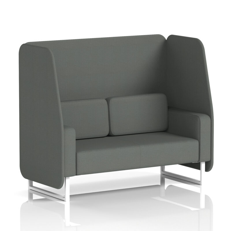 Stride Open Booth With White Legs in Single Tone - Image 77