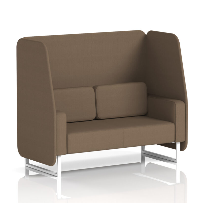 Stride Open Booth With White Legs in Single Tone - Image 80