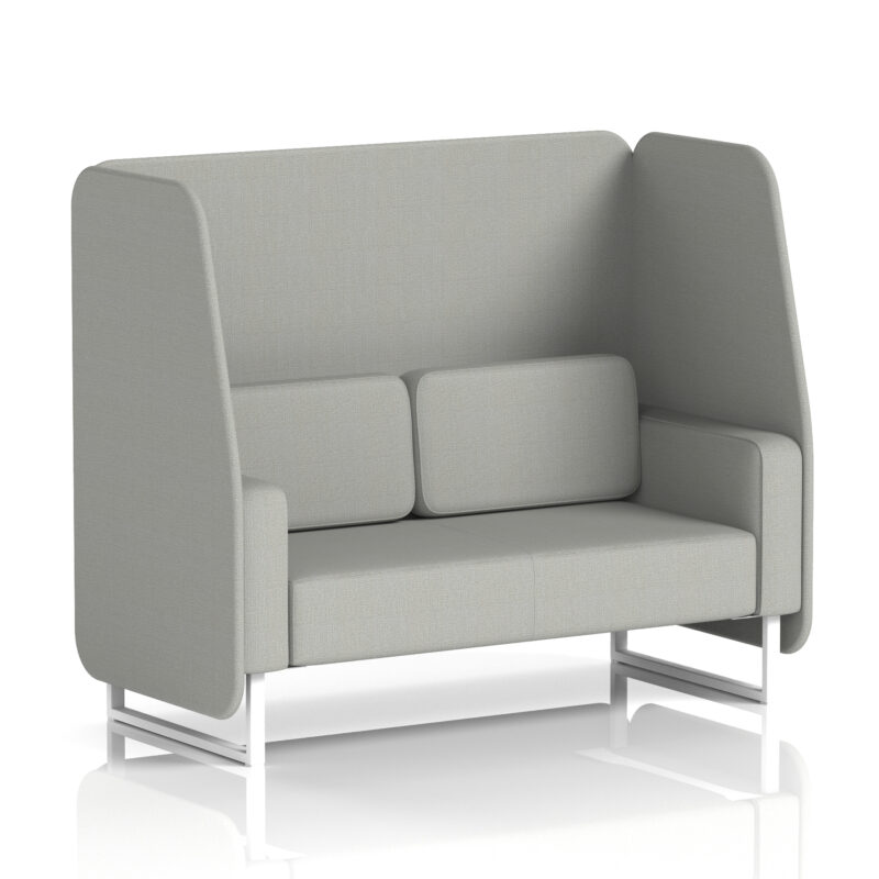 Stride Open Booth With White Legs in Single Tone - Image 83