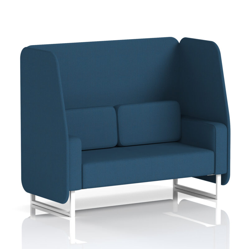 Stride Open Booth With White Legs in Single Tone - Image 86