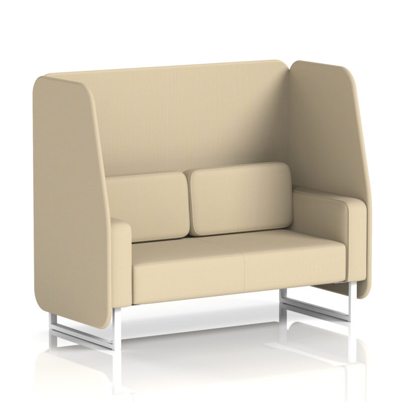 Stride Open Booth With White Legs in Single Tone - Image 89
