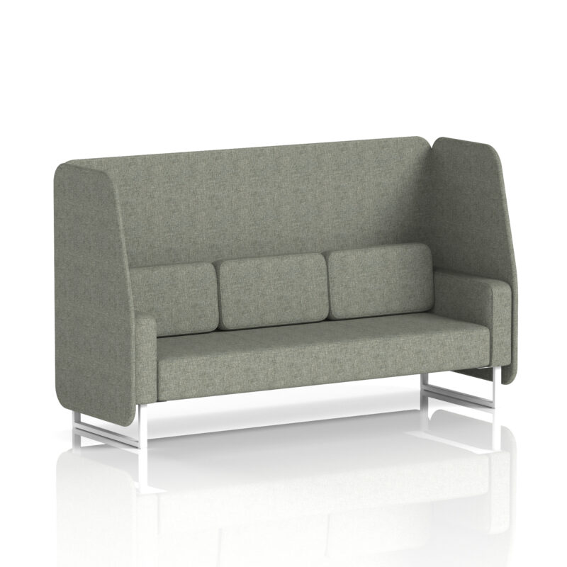 Stride Open Booth With White Legs in Single Tone - Image 18