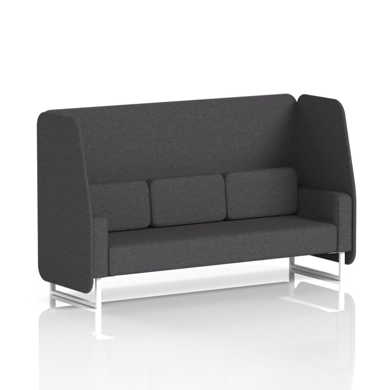 Stride Open Booth With White Legs in Single Tone - Image 21