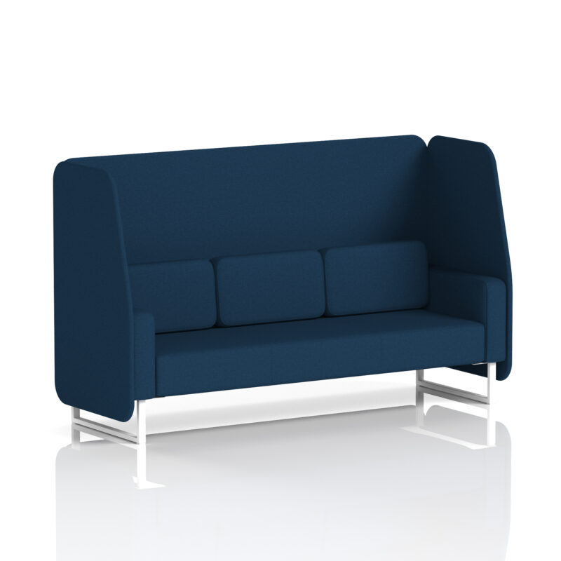 Stride Open Booth With White Legs in Single Tone - Image 24