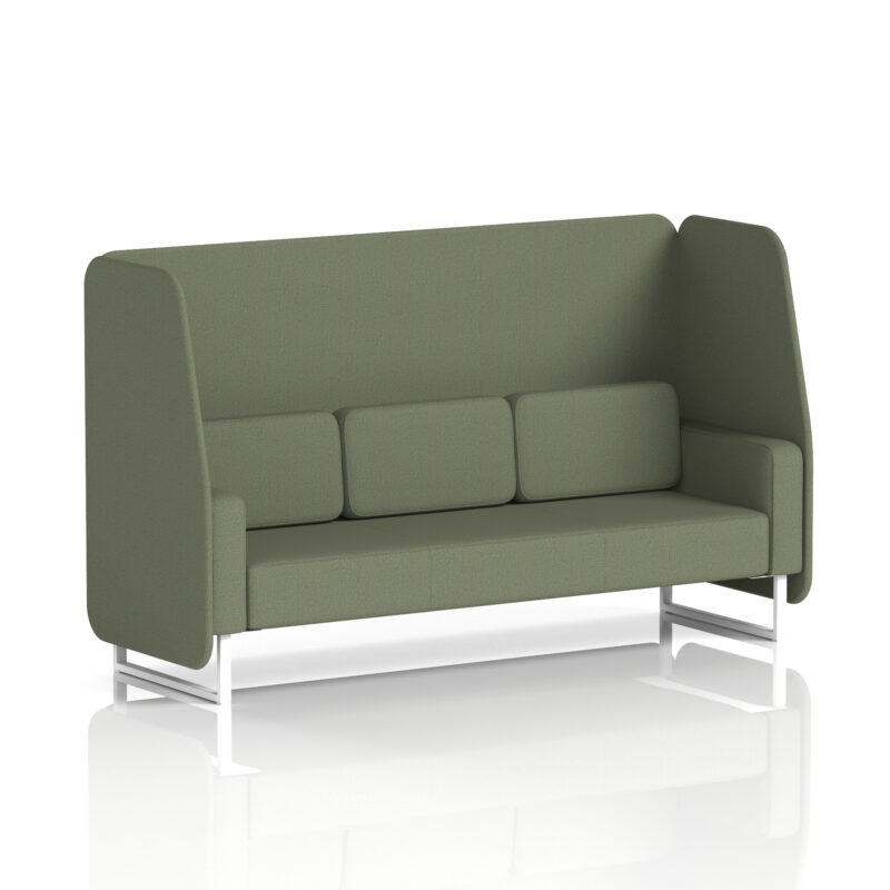 Stride Open Booth With White Legs in Single Tone - Image 42