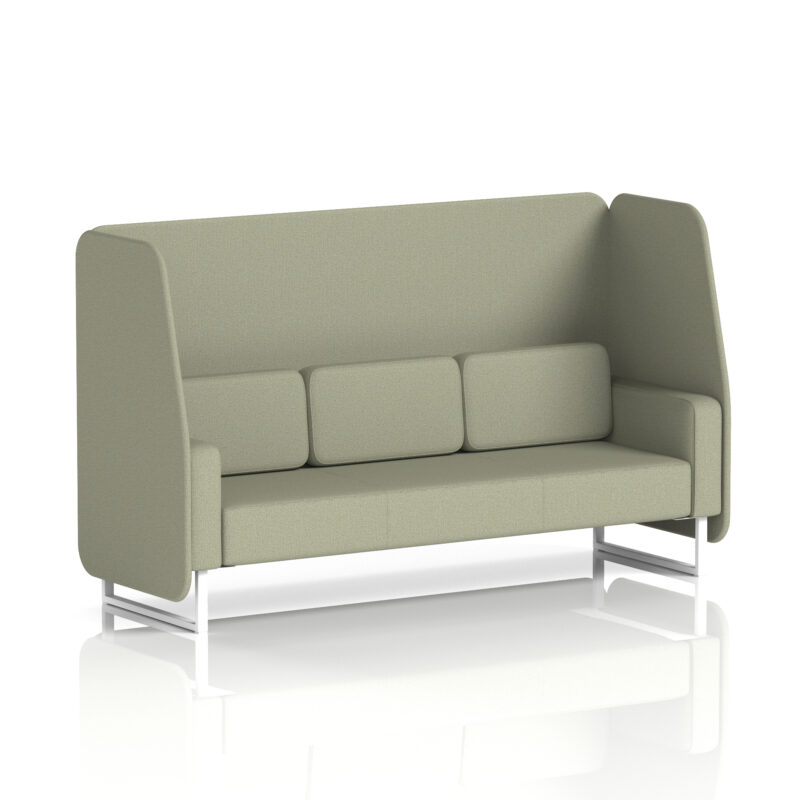 Stride Open Booth With White Legs in Single Tone - Image 45