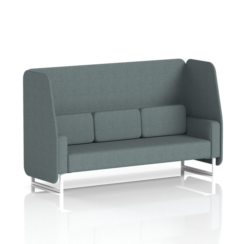Stride Open Booth With White Legs in Single Tone - Image 54