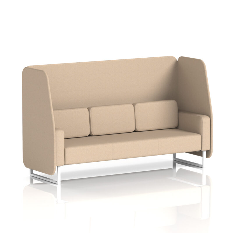 Stride Open Booth With White Legs in Single Tone - Image 57